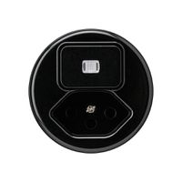 Einsatz zu UP-Kombination I basico L-3+Typ 13 schwarz