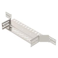 T-Abgang BET RAA 60×300mm Edelstahl A2 blank