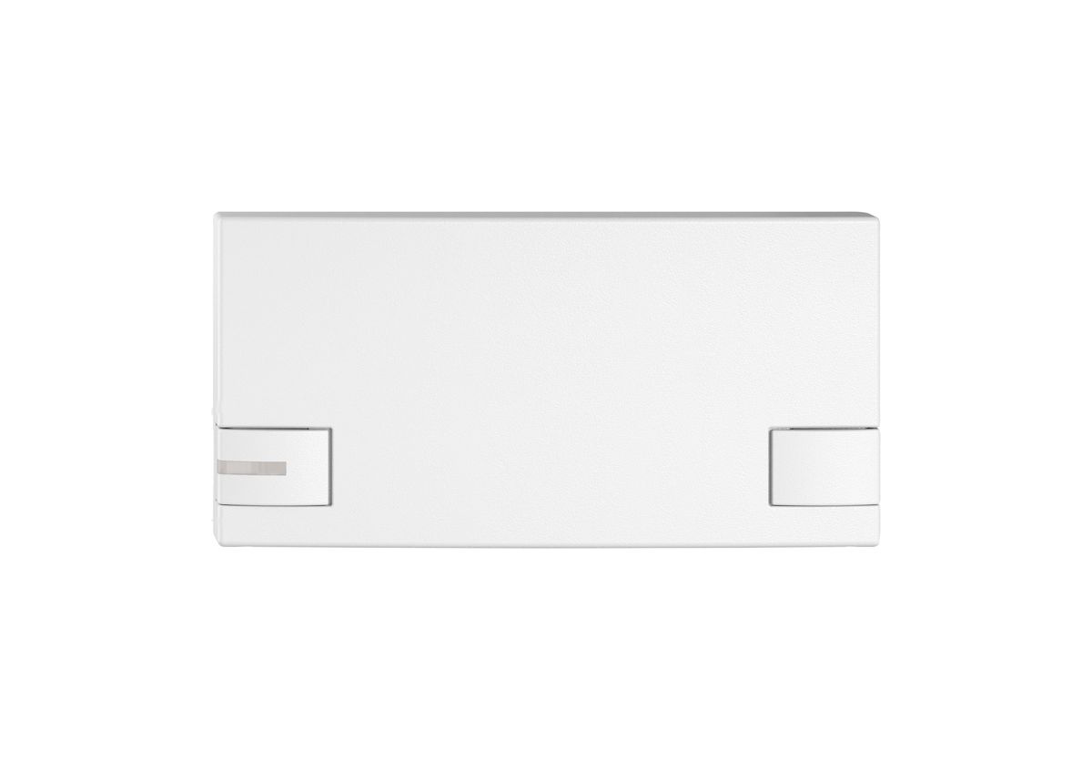 Poussoir 1/2 EDIZIO.liv KNX et UNI a.SNAPFIX® a.LED commande à 2 touches bc