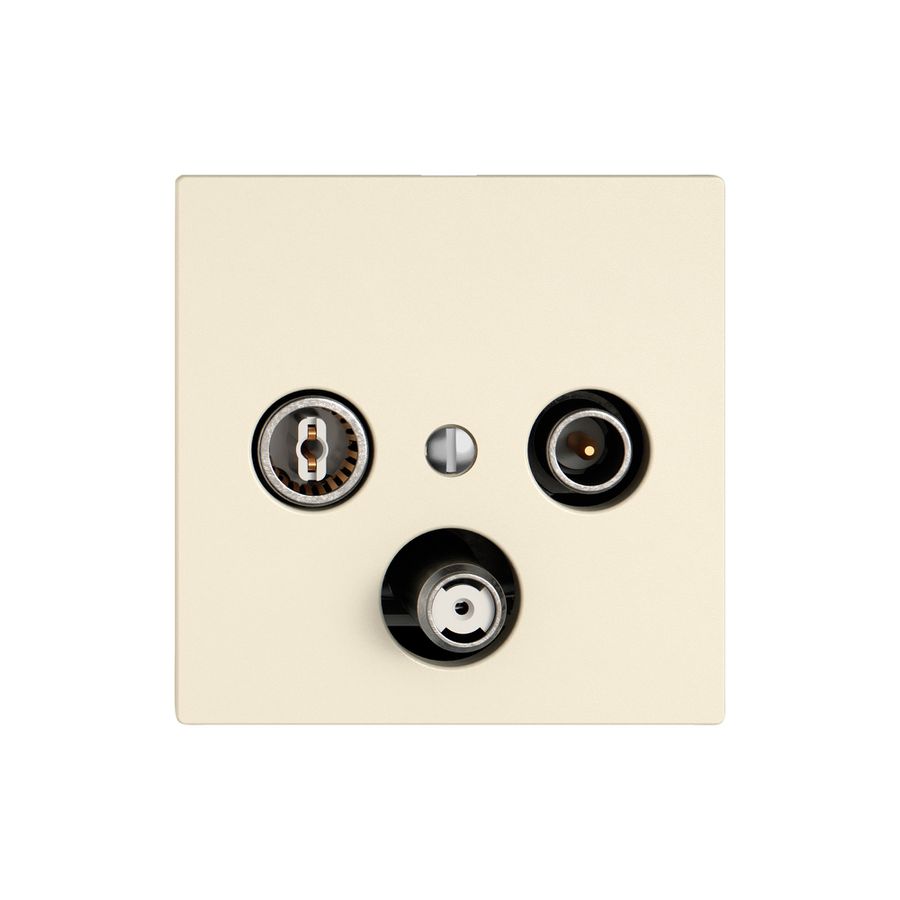 Antennendose TV-R-SAT EDIZIO.liv SNAPFIX® DB53 Stichdose cr