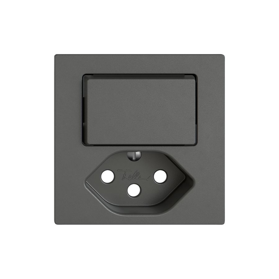 Kit de montage EDIZIO.liv SNAPFIX® p.combi.T13 a.1 bouton n.lum.grf