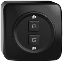 Pulsante scene AP STANDARDdue Wiser SNAPFIX® 2 scene 2 tasti WLAN ne