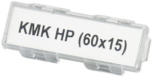 Segnacavo PX KMK HP Ø9mm 60×15mm trasparente