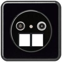 Prise multimédia ENC basico TV-R montage C 4dB 2GHz noir