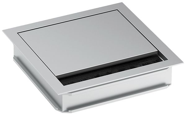 Uscita cavo BACHMANN LOOP SQUARE dimensione 120×120×25mm alluminio