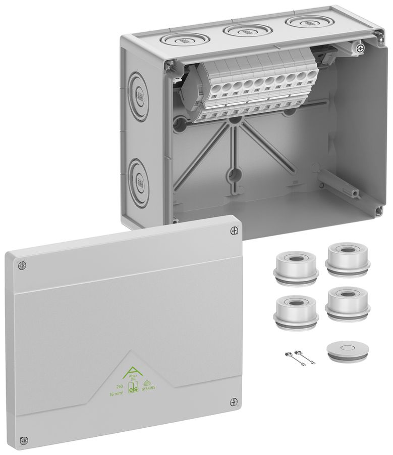 Boîte de dérivation AP Spelsberg Abox SL-16² 202×252×120mm IP66 gr