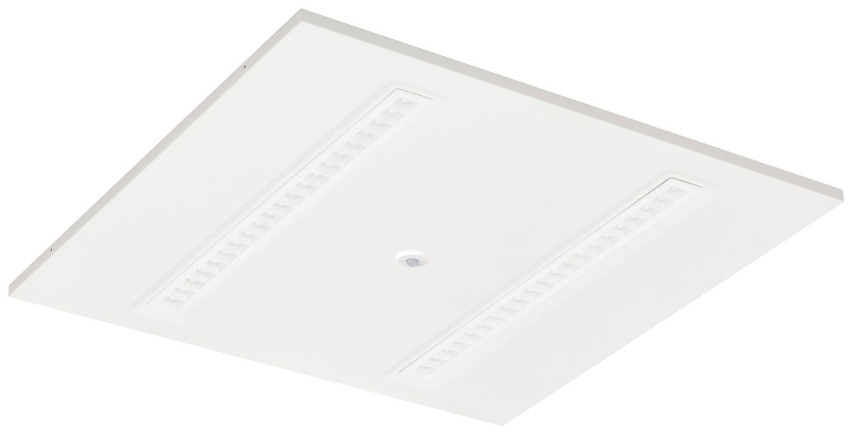 LED-Panelleuchte Sylvania OptiClip R 600 PIR 34W 4700lm 840 IP20/40 DIM weiss