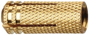 Messingdübel Profix PMS M6×22mm Ø8mm