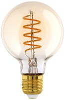 LED-Lampe Eglo E27 4W 245lm 2000K 80×120mm G80 klar 360°