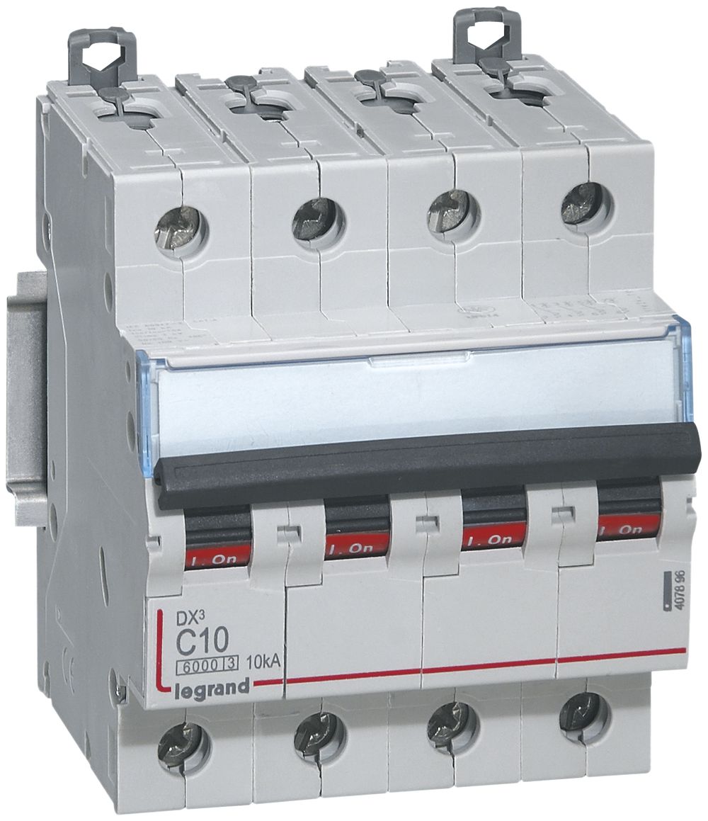 Leitungsschutzschalter Legrand C 4P 25A 6000A/10kA