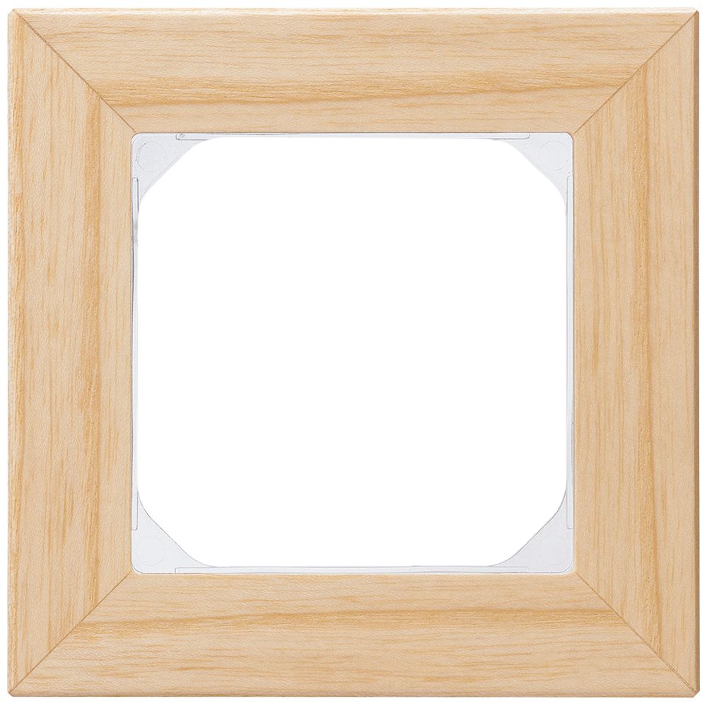 Abdeckrahmen KAL.art 1×1 94×94mm Esche