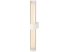 Applique LED SLV LYGANT double 11W 800lm 3000K IP44 587×75mm blanc