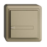 Poussoir KNX RGB AP EDUE, 250mW, a.LED RGB, a.papier, 1×poussoir, 1×touche, sa