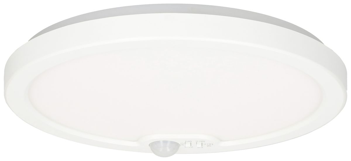 LED-Decken-/Wandleuchte MH SLIM 22 PIR 10/15W 1100/1500lm 3000/4000K Ø220mm ws