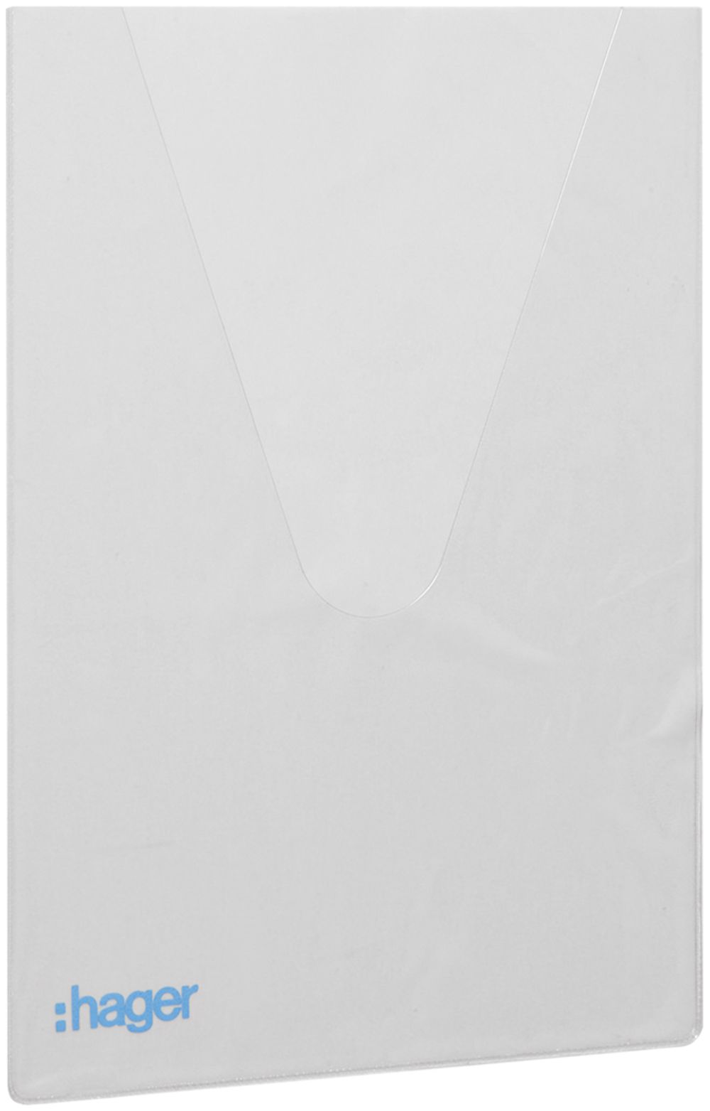 Dokumentenhalter Hager 310×230×3mm Kunststoff grau