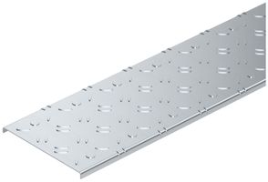 Copertura mandorlata Bettermann per canale portacavi 200×3000, acciaio, FS