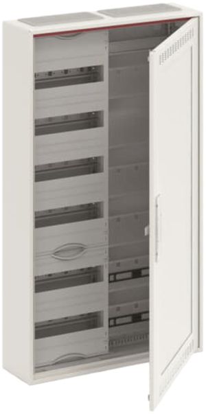 Distributeur AP ABB CA 26VMW, 2-part 6 rangées 72UM + media, porte-WiFi ventilée