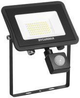 Proiettore LED Sylvania SylFlood PIR 43W 5000lm 840 IP65 110° 201×156mm nero