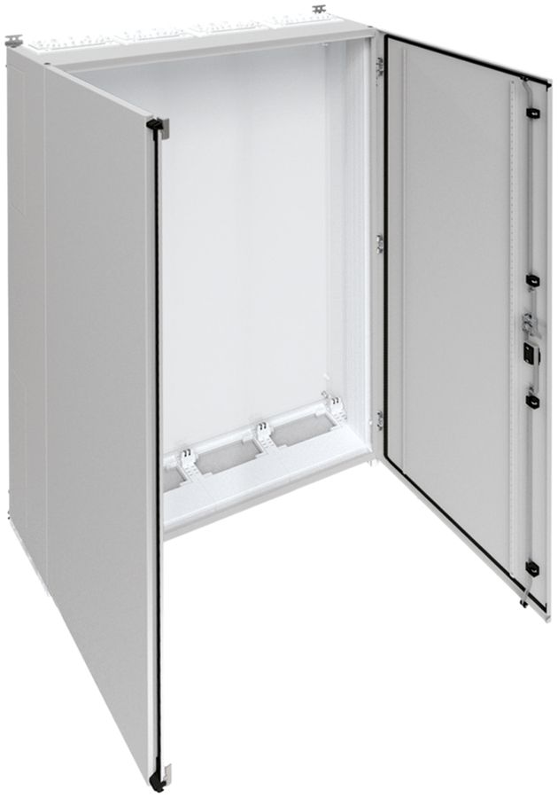 Wandschrank Hager univers mit Volltür SK II IP55 1550×1050×275mm RAL 7035