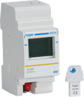 Interrupteur horaire INC Tebis TXA022 KNX 2 canaux