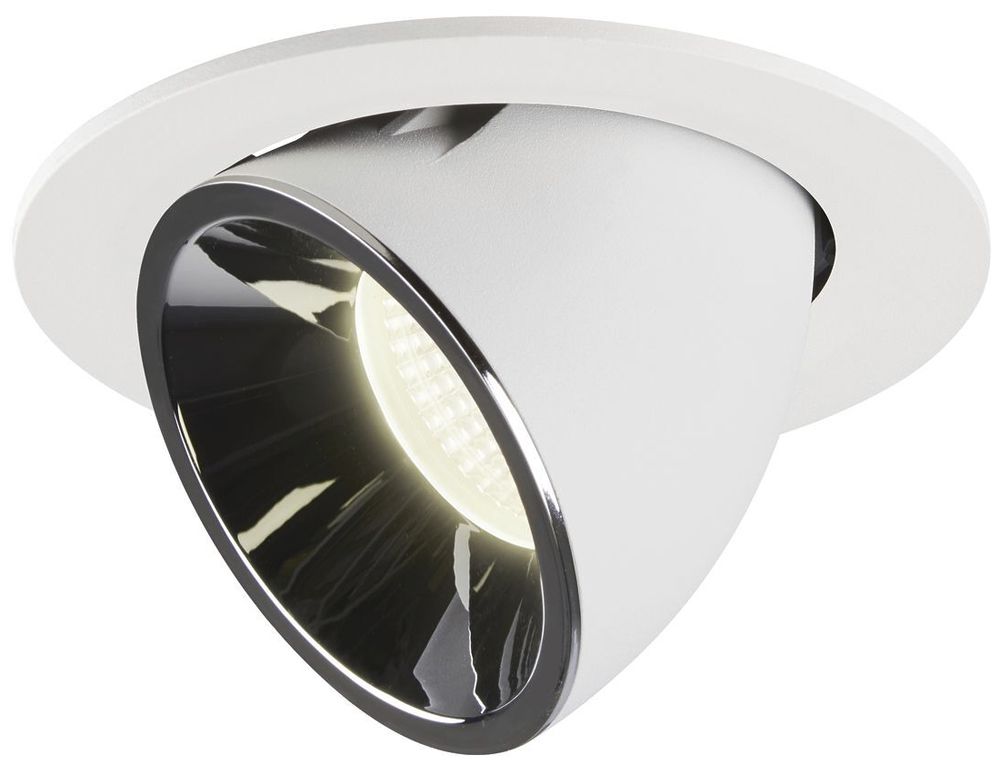 EB-LED-Downlight SLV NUMINOS GIMBLE L, 25.4W 700mA 2350lm 4000K 40° ws/chr