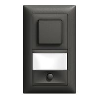 UP-Kombination EDIZIOdue 3/1P+Sonnerie schwarz