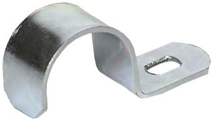 Bride pour tube 1 vis Plica M50 zingué