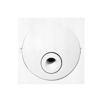 Frontrahmen SIDUS zu Anschlussdose weiss glänzend