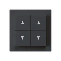 UP-Storenschalter kallysto A schwarz mit 4 Funktionstasten