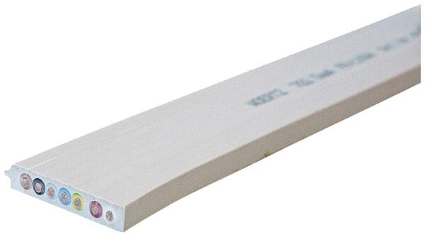 Flachkabel Woertz 7×2.5mm² halogenfrei grau B2ca