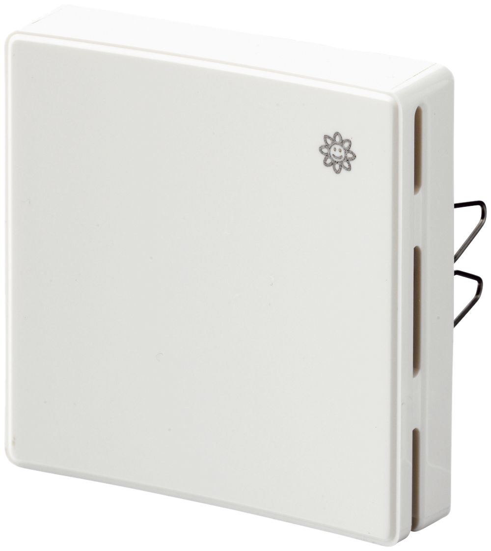 Plaque front.capt.d.l'air KNX ENC Siemens %F/°C actif blanc