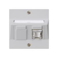 Kit di montaggio INC kallysto A cat.6 1RJ45/s grigio chiaro