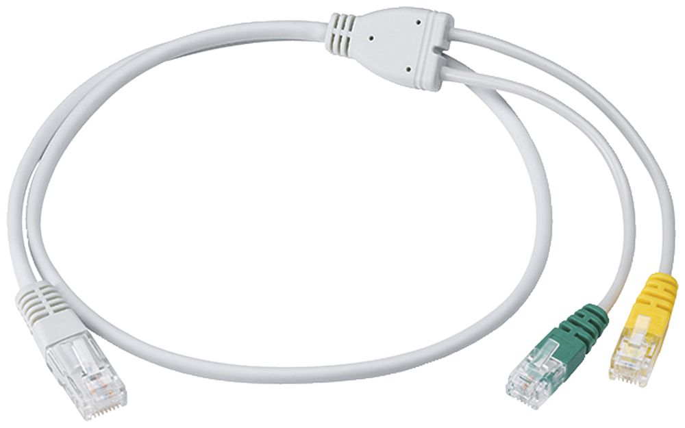 Cavo d'allacciamento Y-DSL Hager HMS grigio 2m