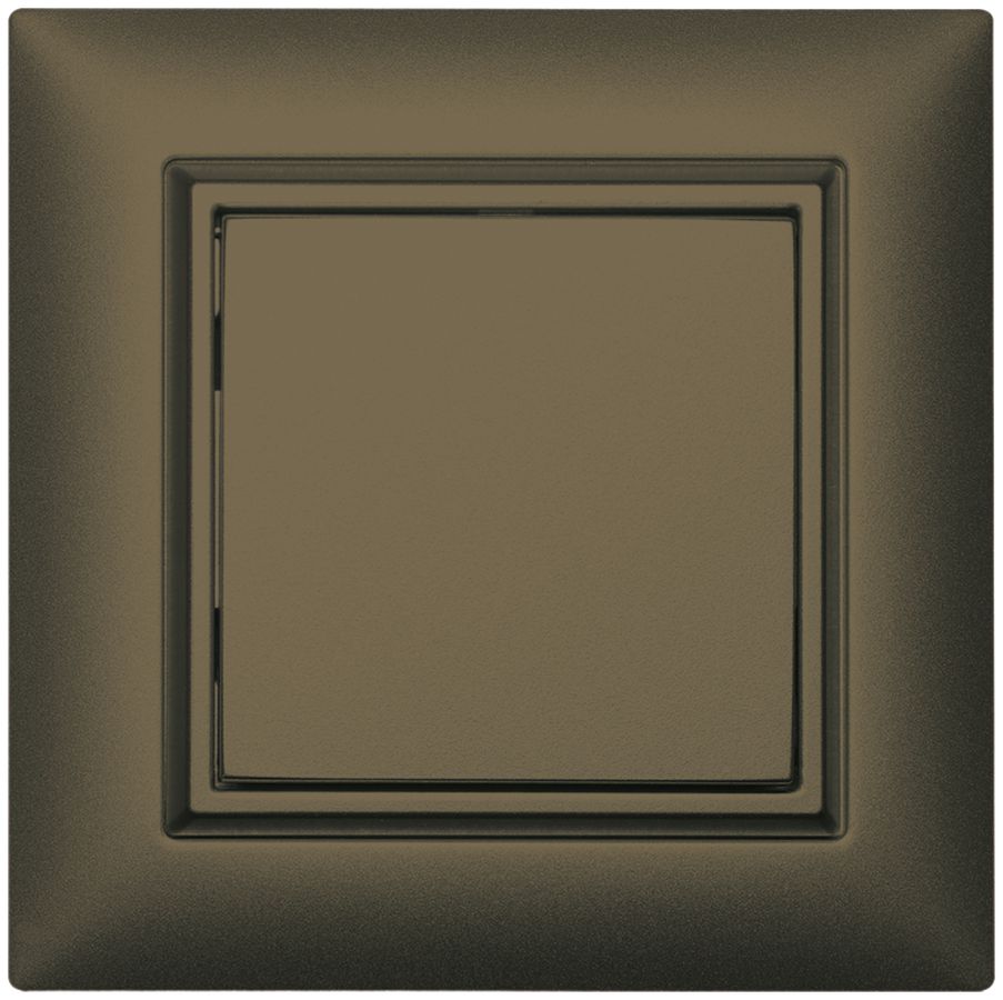 Pulsante RF AP ALADIN EnOcean EDIZIOdue, 1-volta, marrone