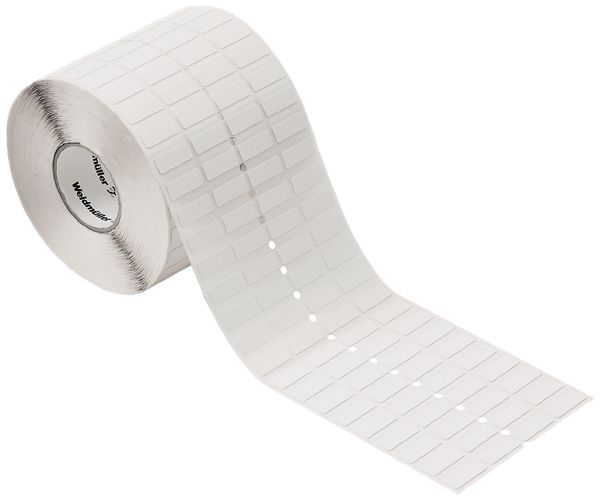 Etikette Weidmüller THM selbstklebend 20×8mm Baumwollgewebe, weiss
