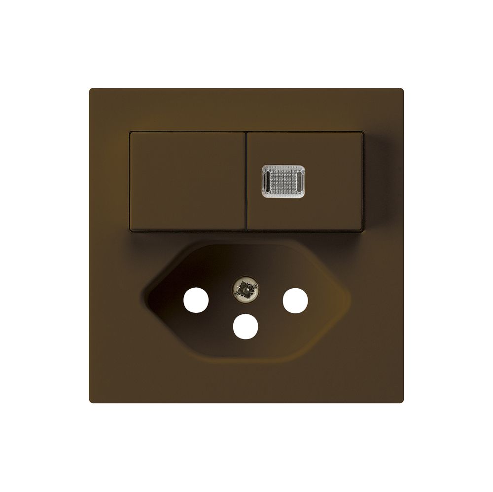 Kit frontale kallysto 60×60 marrone con 1 lente per combinazione S1/T13