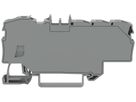 Borne de passage WAGO Contact TOPJOB S 1×6/6×1.5mm² gris