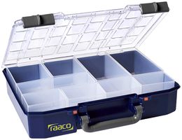 Valigia d'assortimento CIMCO CarryLite 80 griglia 4×8 9×inserti 278×337×79mm