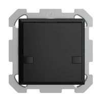 UP-Taster KNX 1-fach EDIZIOdue colore schwarz RGB ohne LED