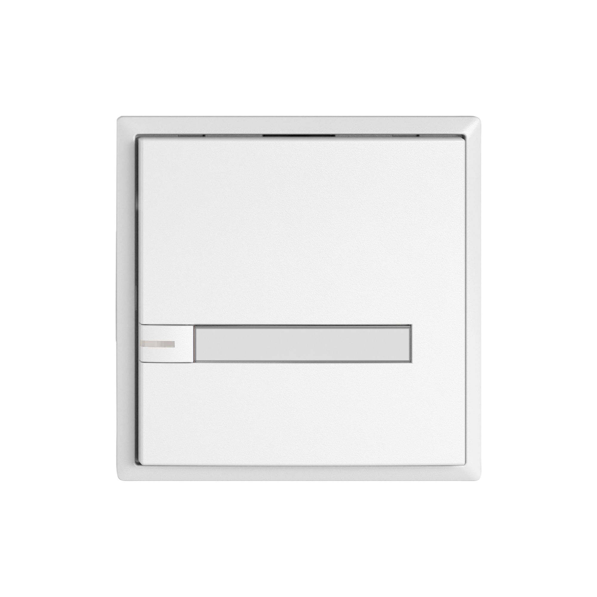 Pulsante universale EDIZIO.liv UNI SNAPFIX® 5…48V c.LED 1× com.1T targ.bi