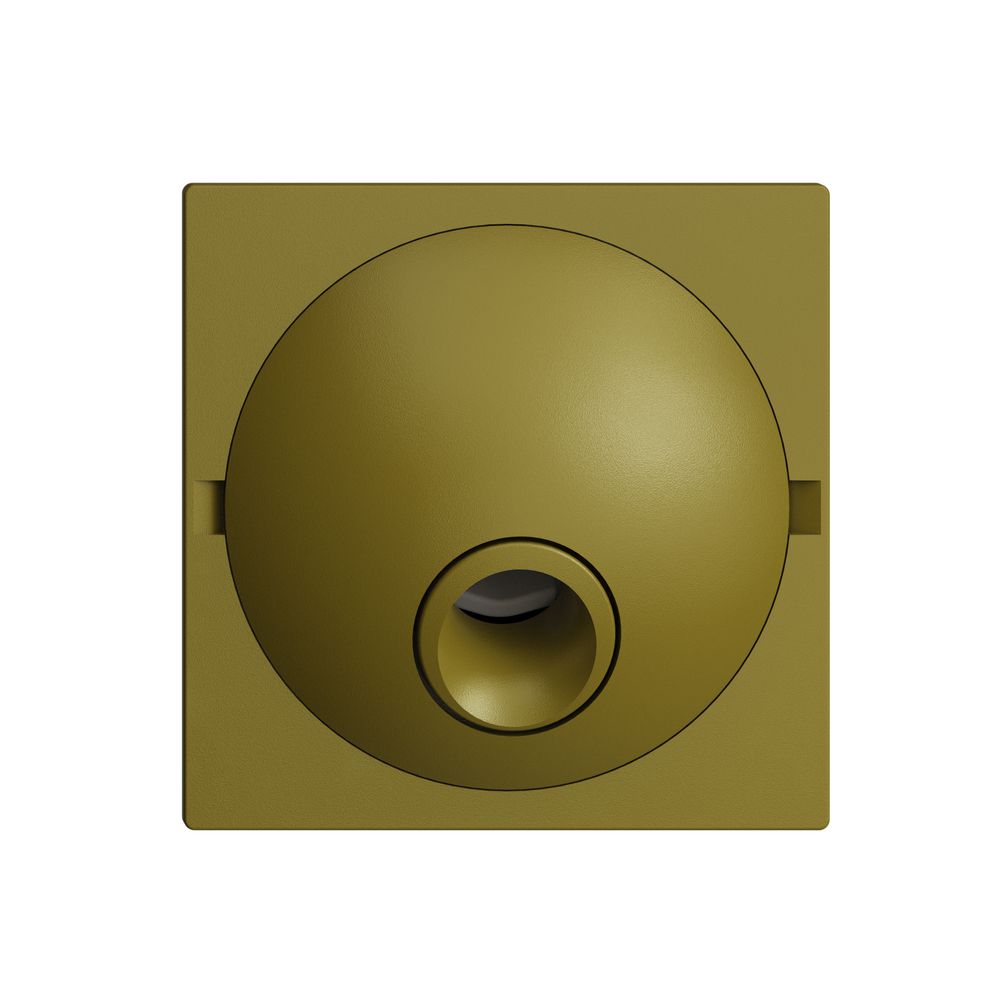 UP-Anschlussdose EDIZIOdue 8L für Rufleuchte, olive