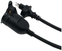 Verlängerungskabel ELBRO IP55 T13/T13 5m GDV 3×1.5mm² schwarz