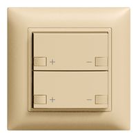 Frontset 2×Dimmer 2K/2T ZEP EDIZIOdue sand