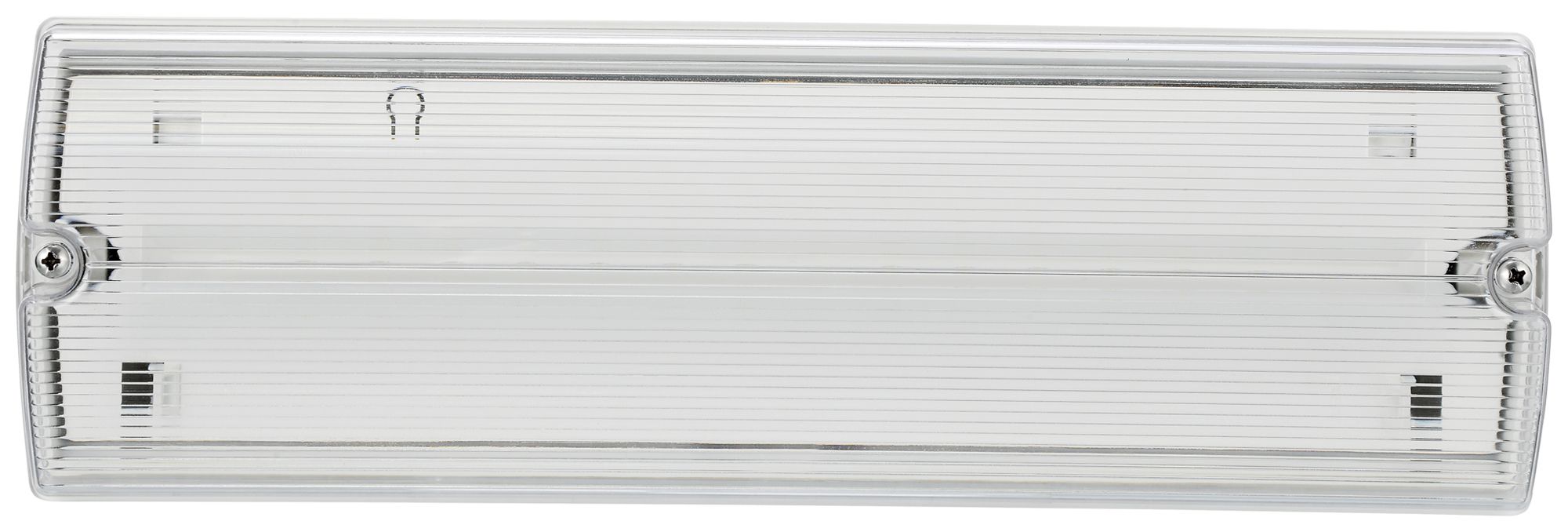 LED-Sicherheitsleuchte Sylvania LiFeSafe IP65 3h BS Pt 351×111mm weiss