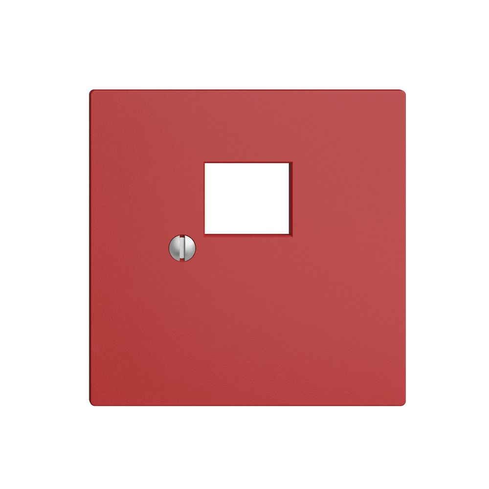 Frontplatte 1×RJ45 berry R&M EDIZIOdue swissline