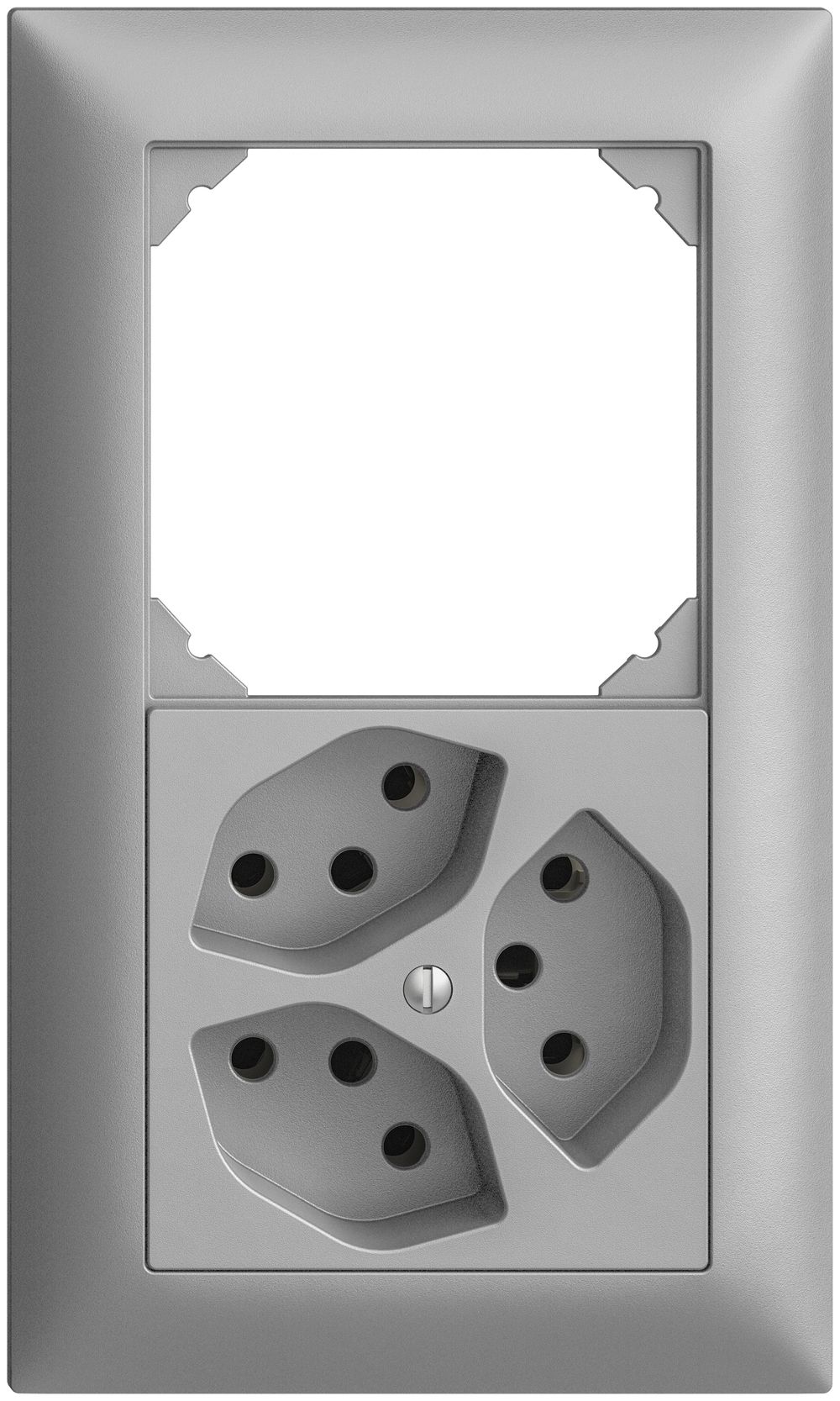 Combinaison ENC vide+3×T13 EDIZIOdue silver