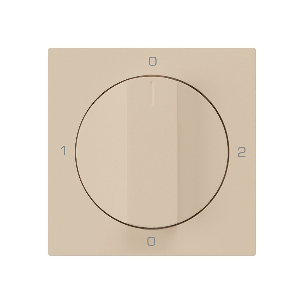 Einsatz zu Drehschalter kallysto 2/1P beige mit Drehgriff