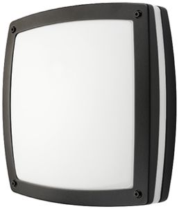 Lampada apparente LED SG Sidewalk 14W 1250lm 840 IP65 REG dir./ind.300×300 nero