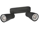 Spot SLV PURI 2.0 Dome CW GU10 2×6W REG 150×42×138mm nero