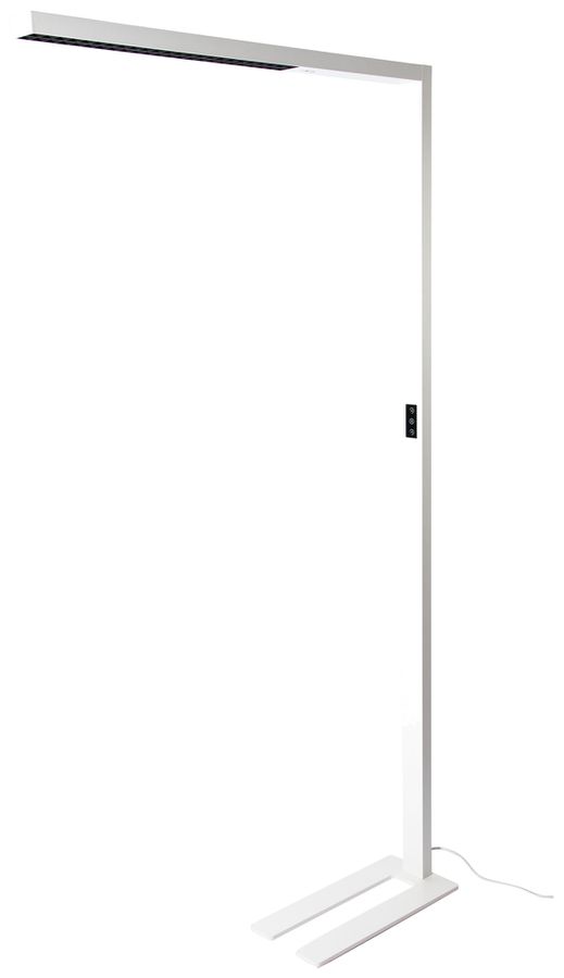 LED-Stehleuchte DOTLUX STYLEbutler 80W 10200lm 4000K weiss